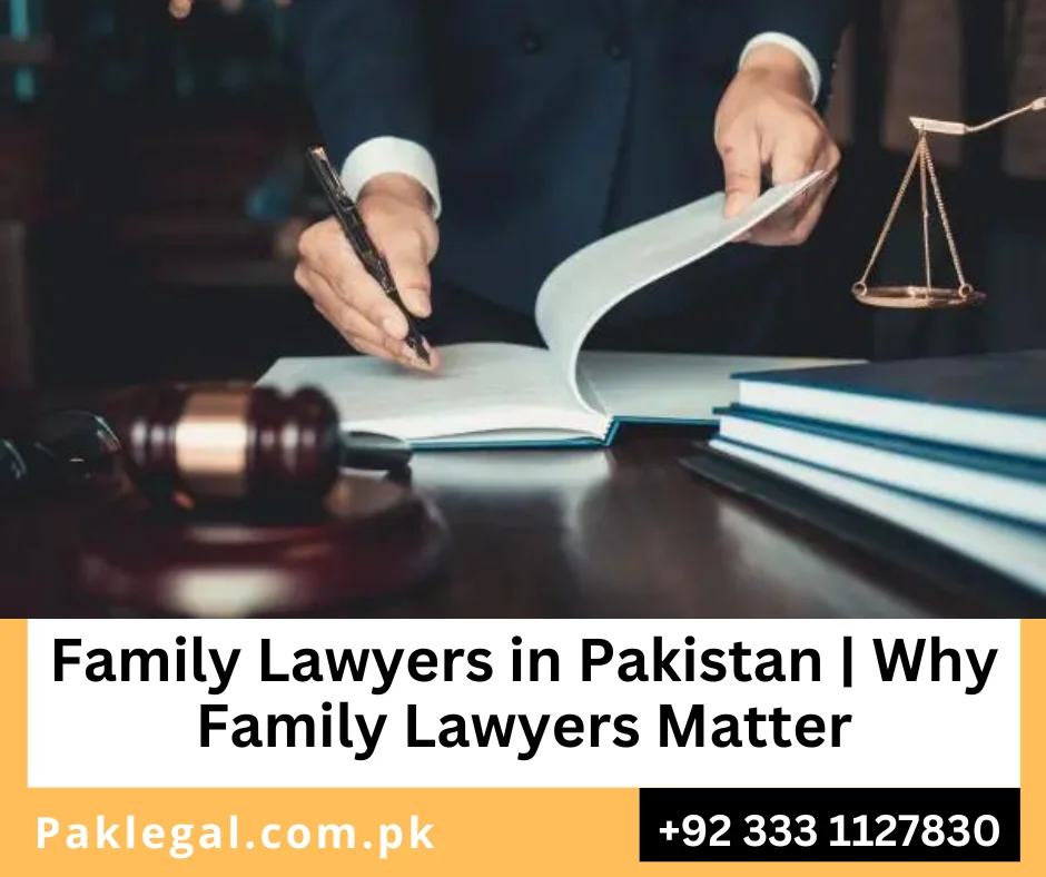 family lawyers in Pakistan